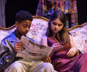 Bambini in scena ne Il mistero del pezzo di torta, copione teatrale per giovani di Vito Tritto