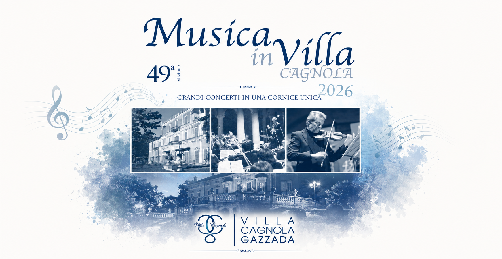 Musica in Villa Cagnola 2026: torna la magia delle grandi serate sotto le stelle