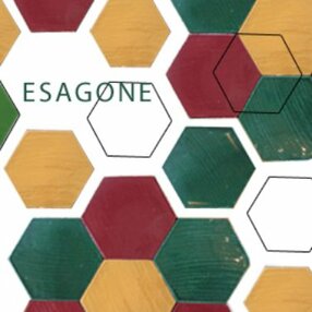 Sicilian tiles with hexagonal patterns in green, red, and yellow.
