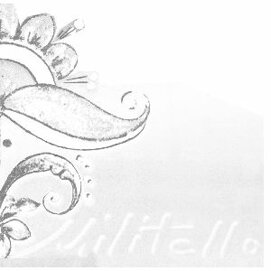 Sicilian tile with floral motif, handcrafted design