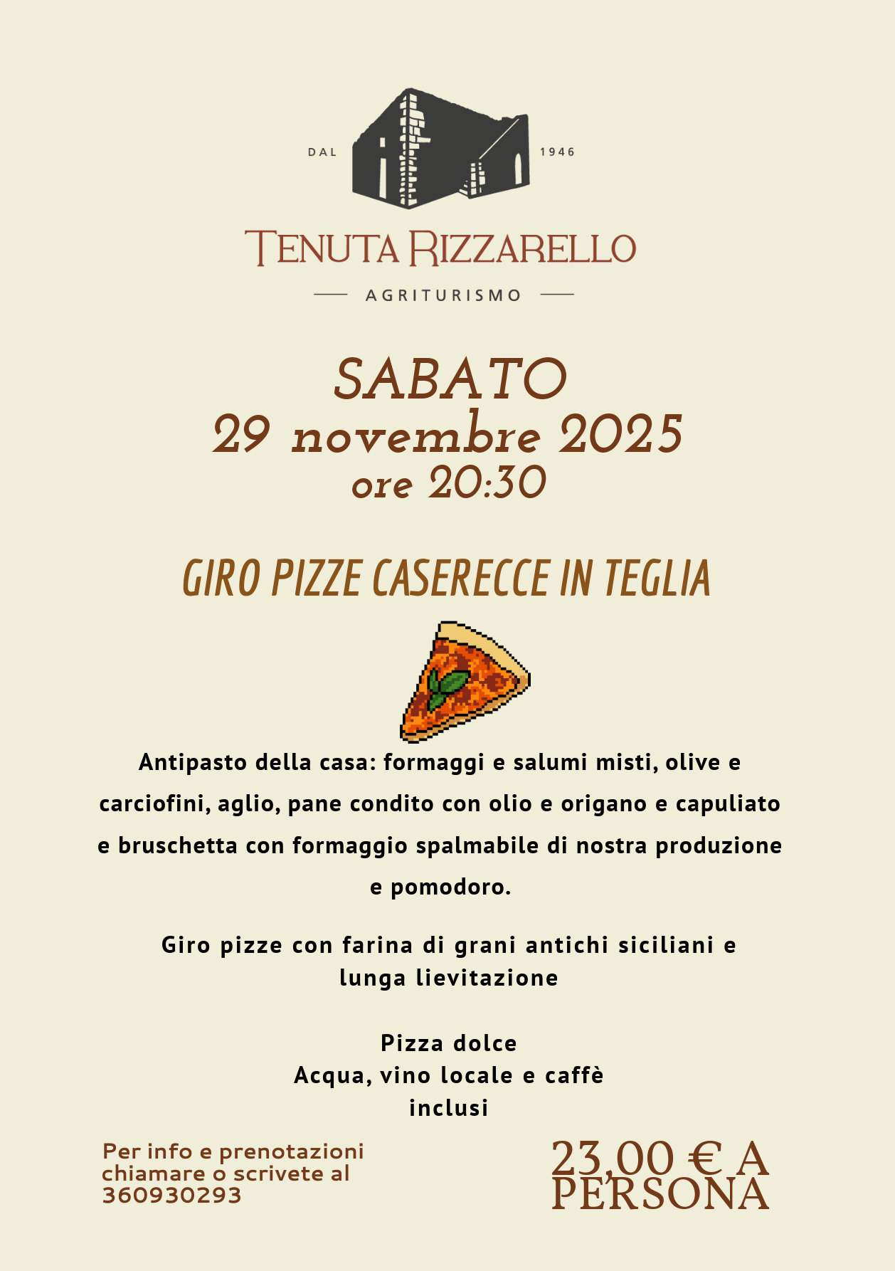 29.11.2025 Giro Pizze Caserecce