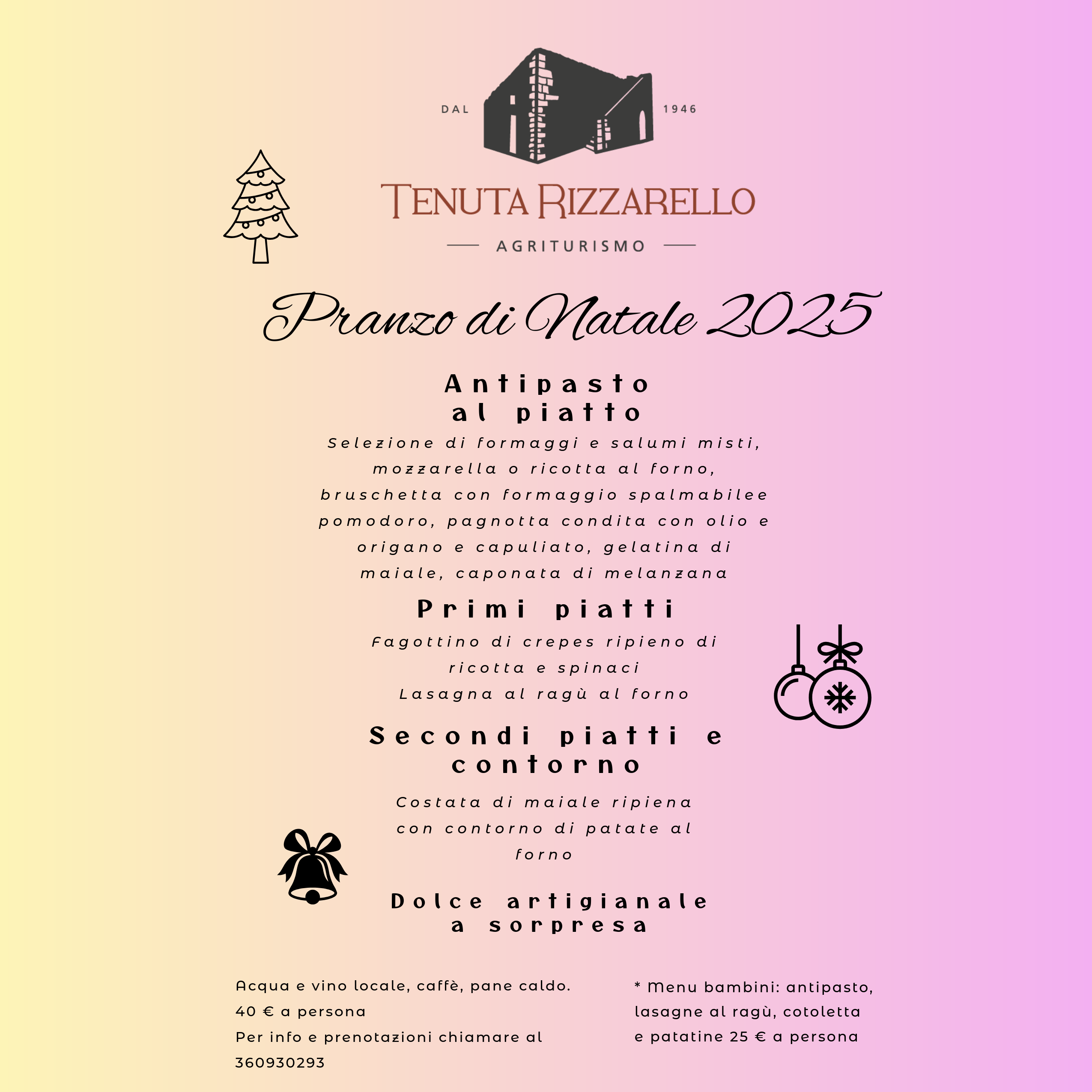 Pranzo di Natale 2025
