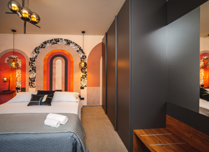 habitación doble local residencia Etna habitación doble local residencia Etna