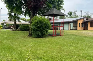 Giardino dell'agriturismo e ristorante a Mortegliano (UD) - Al Buttasella