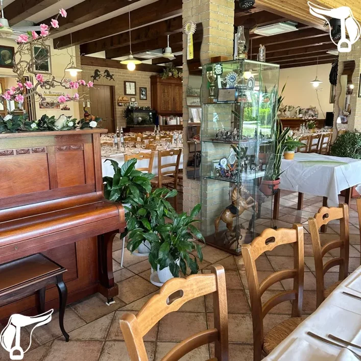 Sala interna dell'agriturismo e ristorante a Mortegliano (UD) - Al Buttasella