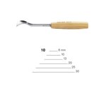 pfeil-sgorbia-per-legno-a-cucchiaio-n10-convessa