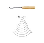 pfeil-sgorbia-per-legno-curva-n8a