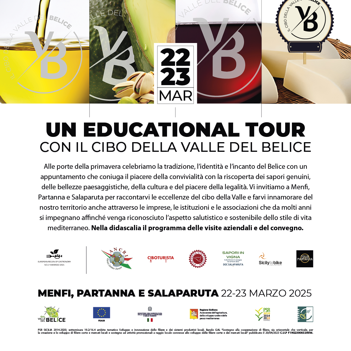 Un Educational Tour alla scoperta dei sapori della Valle del Belice
