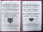 pierre-de-marca-dissertationum-de-concordia-sacerdotii-et-imperii-seu-de-libertatibus-ecclesiae-gallicanae-2-tomi-parigi-1704-gallicanesimo