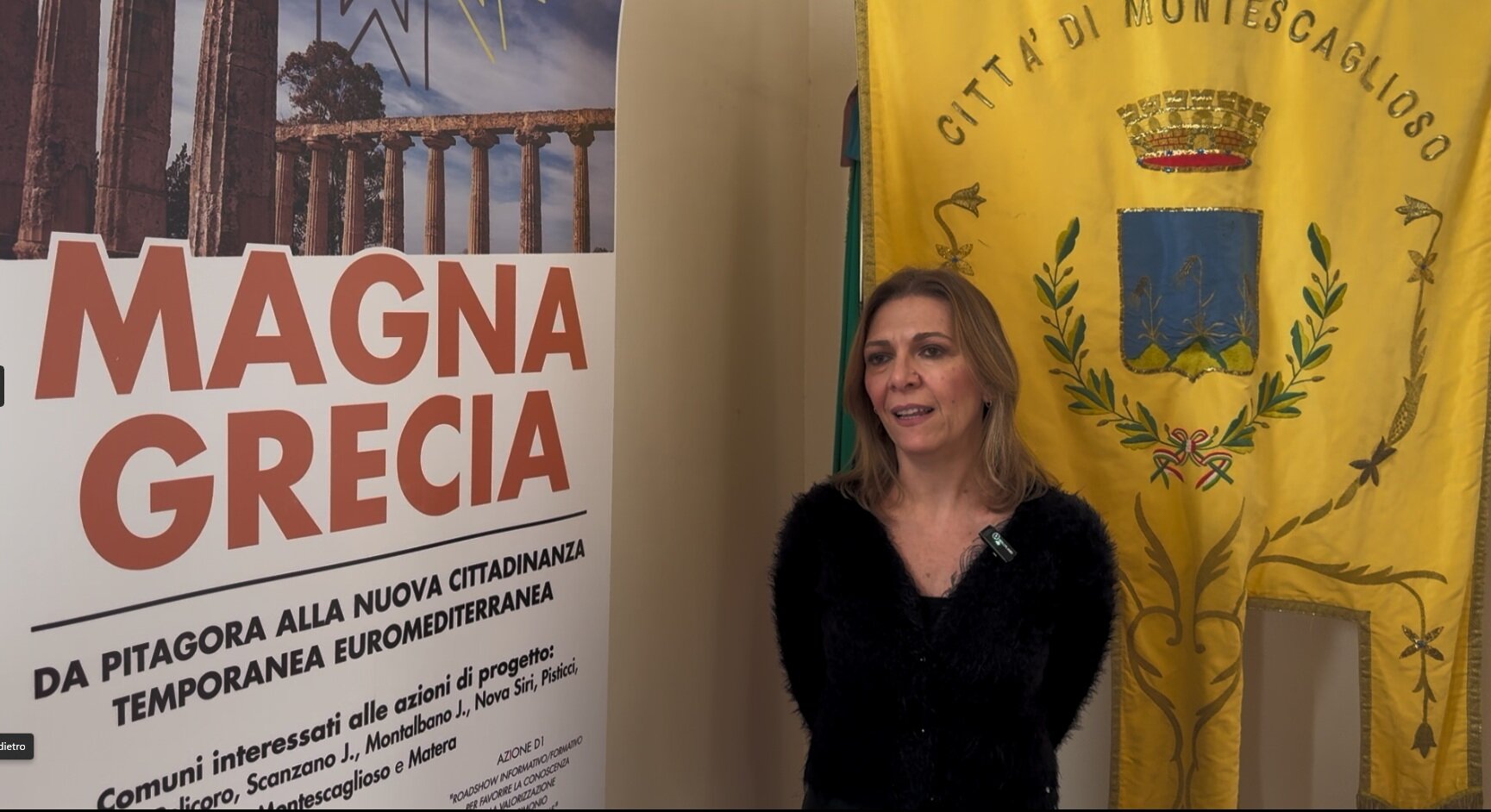 Presentato a Montescaglioso il report del Progetto di Valorizzazione Digitale del Patrimonio Culturale nell’ambito delle azione D1 del programma Magna Grecia - da Pitagora alla nuova cittadinanza temporanea euromediterranea