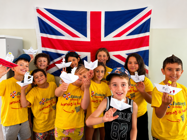 back to school butterfly english school