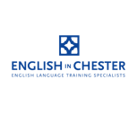 logo english chester - butterfy