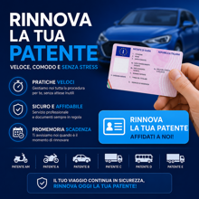 rinnova patente
