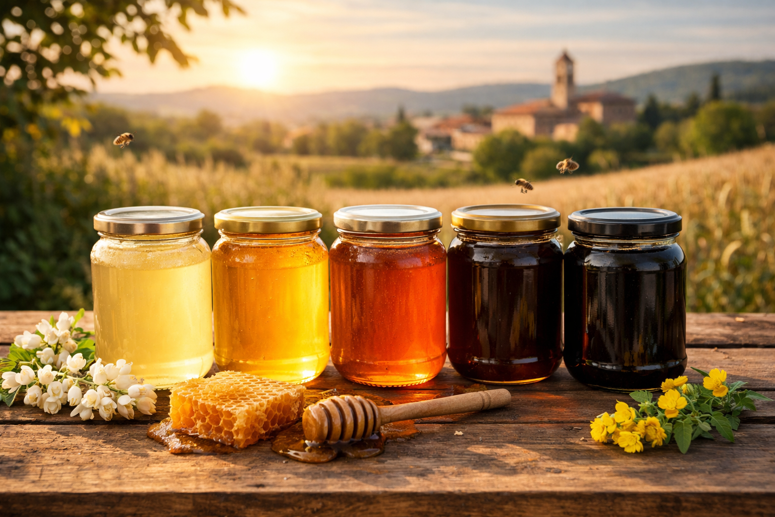 Perché il miele italiano ha colori così diversi? Perché il miele italiano ha colori così diversi?