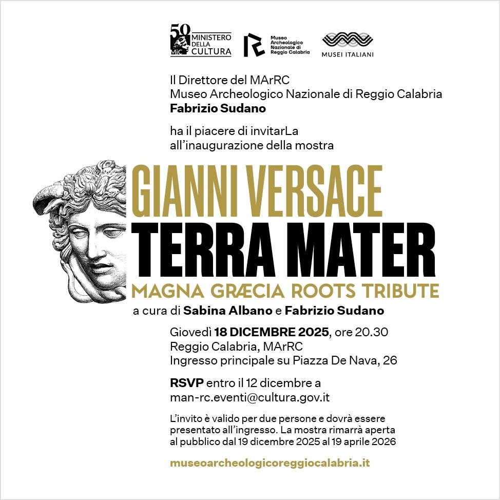 La Magna Grecia di GIANNI VERSACE. A Reggio Calabria