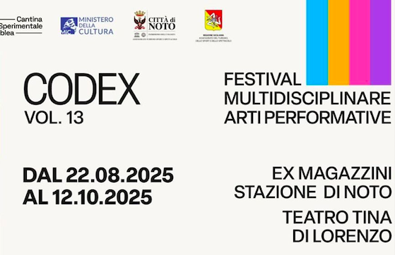 CODΞX FESTIVAL 2025, si avvia alla conclusione. A Noto CODΞX FESTIVAL 2025, si avvia alla conclusione. A Noto