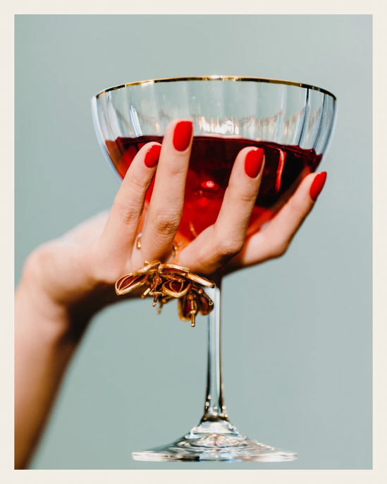 post instagram aperitivo minimal elegante avorio turchese 2