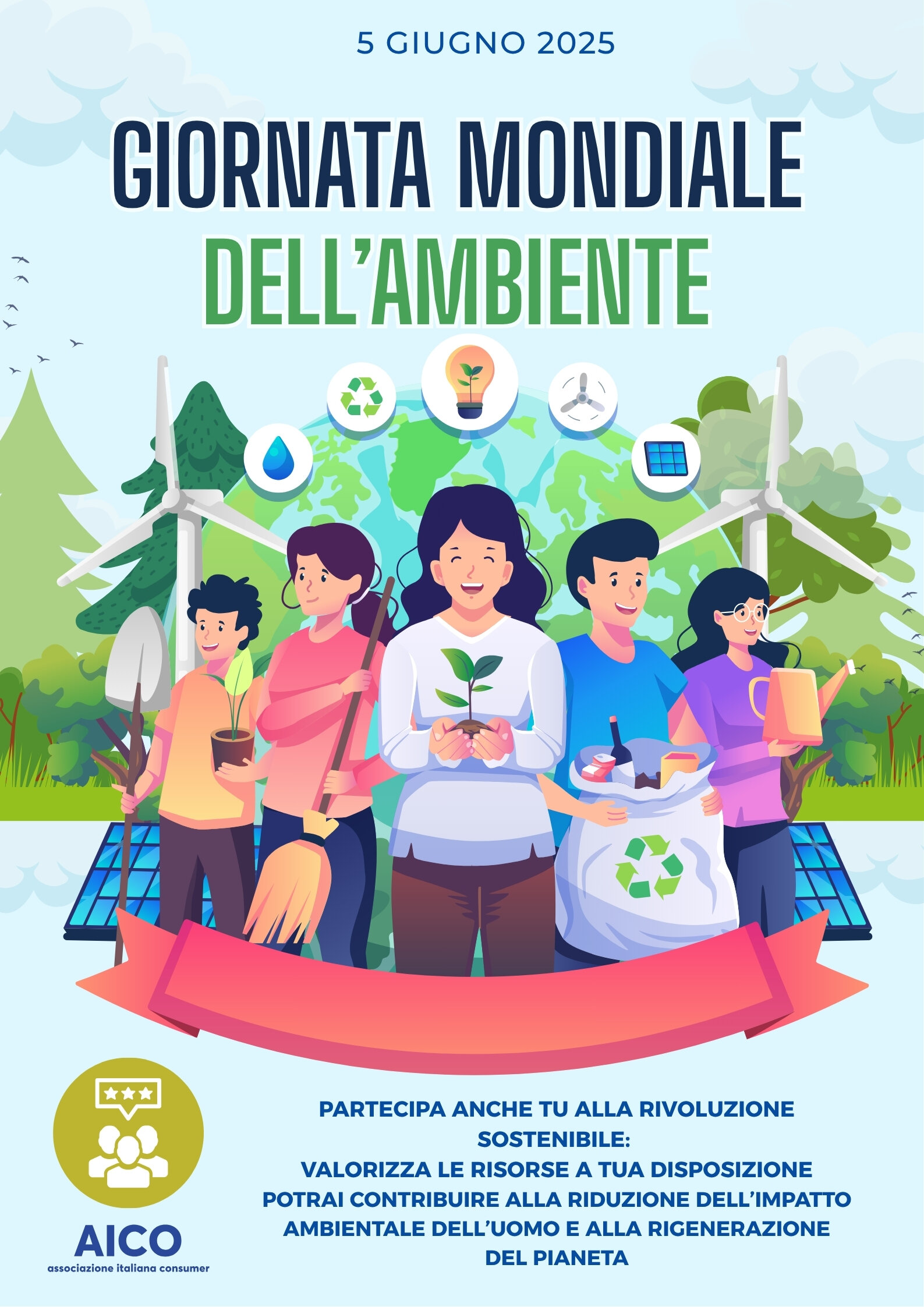 GIORNATA MONDIALE DELL'AMBIENTE 2025: le buone pratiche per celebrarla ogni giorno