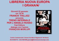 FRANCK THILLIEZ presenta TRENO INFERNALE PER L'ANGELO ROSSO Fazi Editore