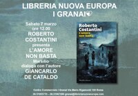ROBERTO COSTANTINI presenta L'AMORE NON BASTA Marsilio
