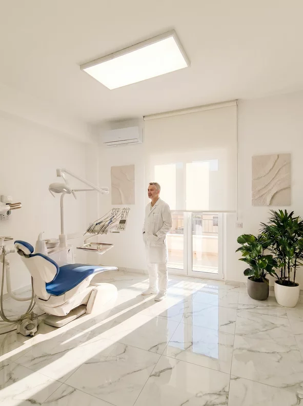 ristrutturazione studio dentistico poltrona