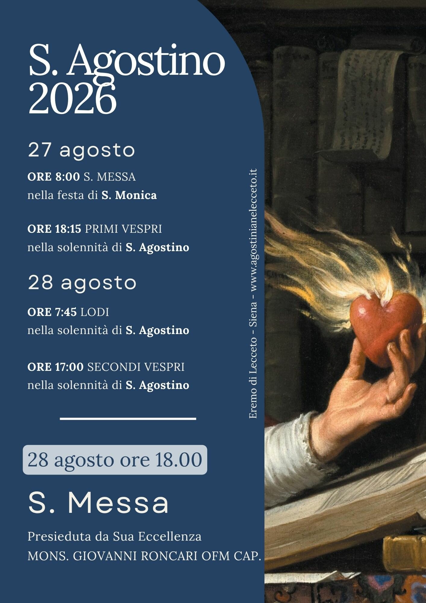 S. Agostino 2026