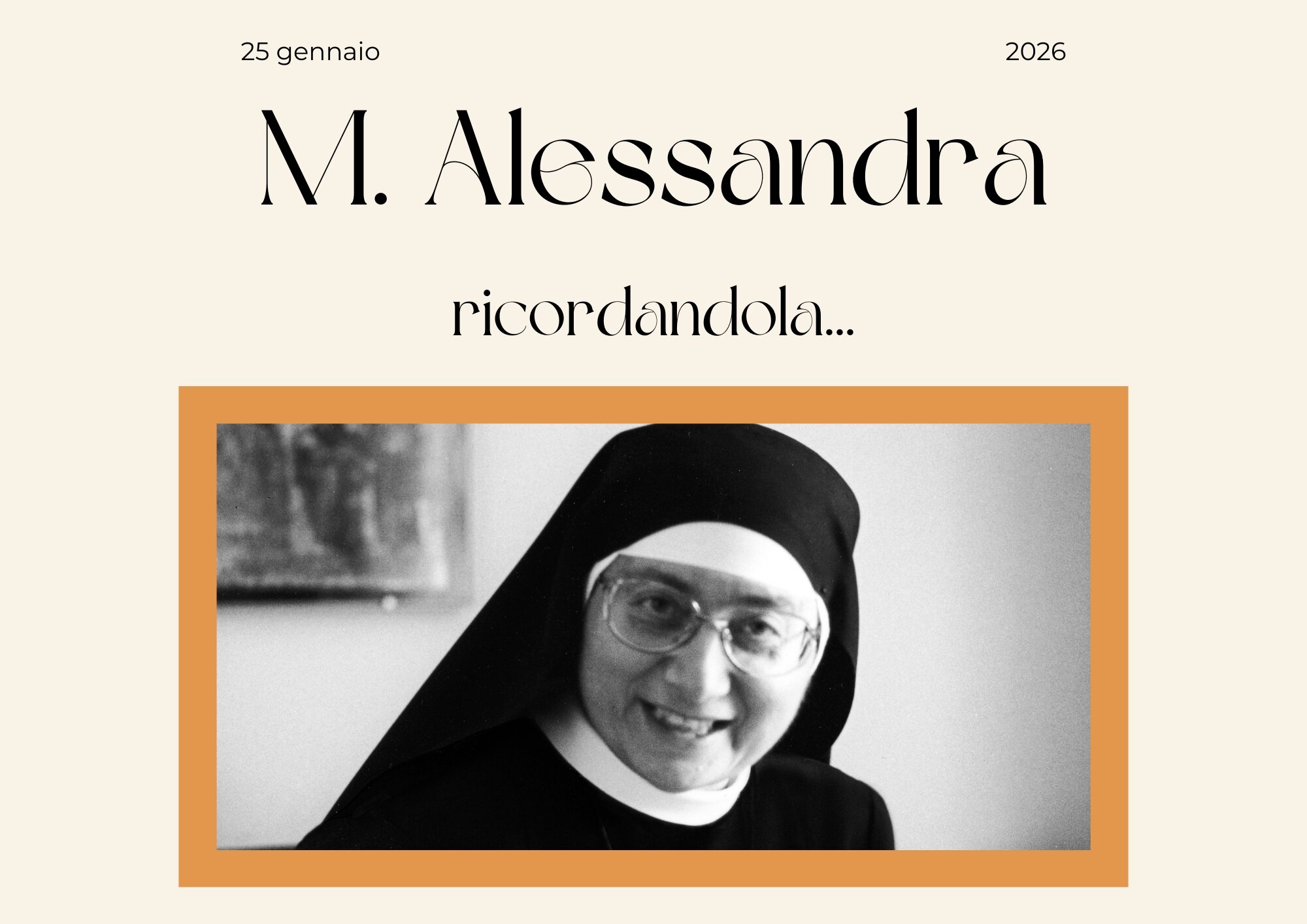 Ricordando M. Alessandra