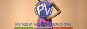 patrizia videoproduzioni logo orizzontale sfondo trasparente