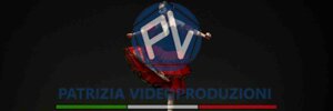 patrizia videoproduzioni logo orizzontale sfondo trasparente