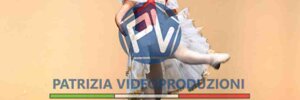 patrizia videoproduzioni logo orizzontale sfondo trasparente