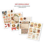 ephemera-book-hot-cocoa-holly-a4-32pkg