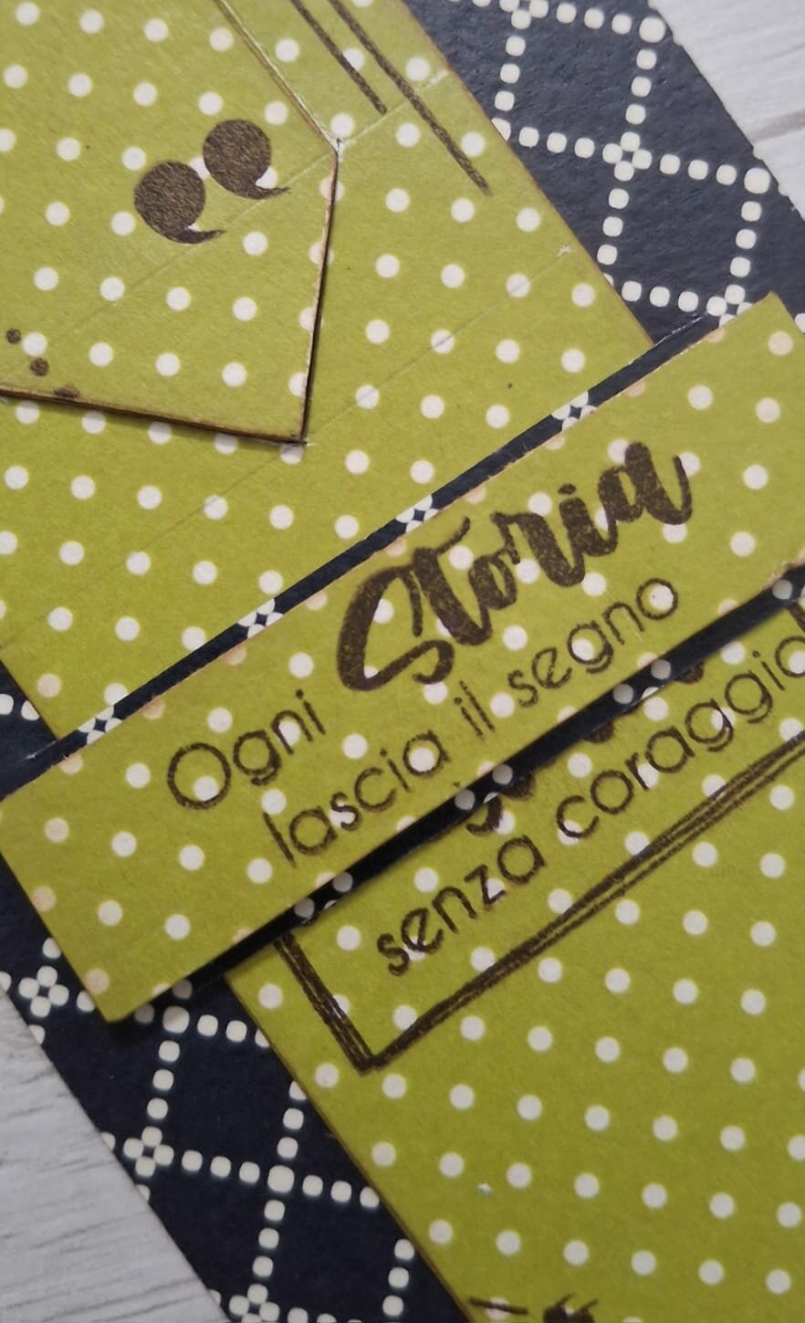 Segnalibro ad intaglio