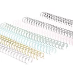 vaessen-creative-bind-easy-spirali-metalliche-per-rilegatura-16mm-21-mix-arcobaleno-16pz