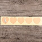 dcc-foglio-di-stickers-kraft-a-francobollo-cuore