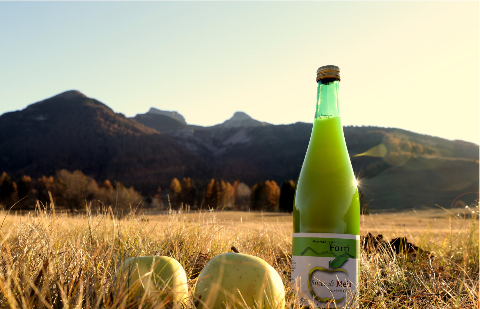 succo di mela - tre cime del Bondone