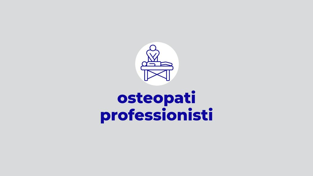 Osteopati professionisti Associazione Professionisti Italiani
