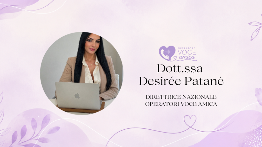 dottoressa desiree patane, direttrice voce amica