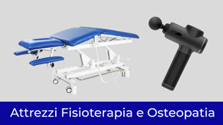 attrezzi fisioterapia e osteopatia