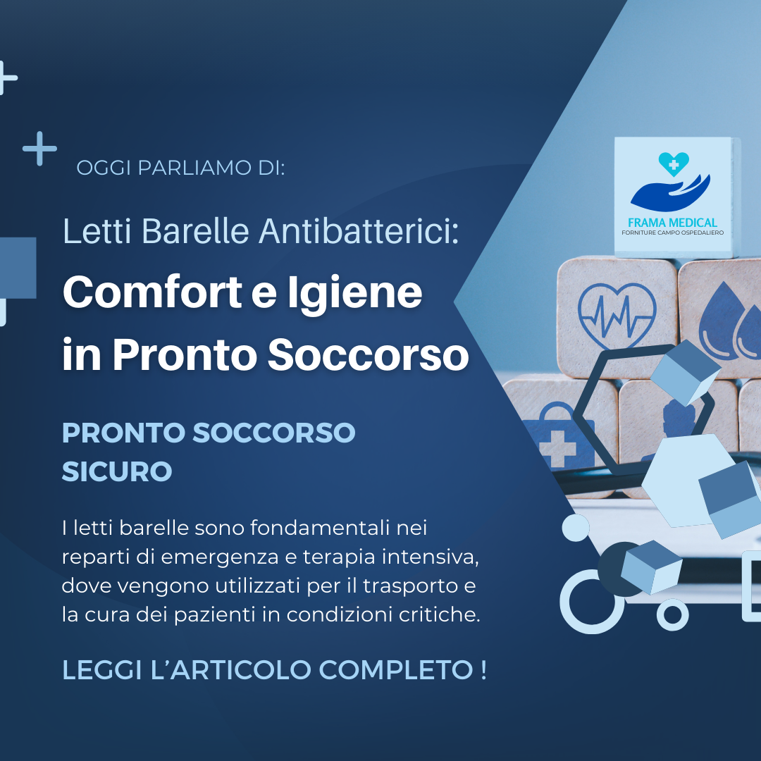 Letti Barelle Antibatterici: Comfort e Igiene in Pronto Soccorso