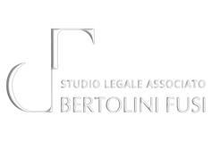 Logo esteso dello Studio Legale Associato Bertolini Fusi di Reggio Emilia, Italia.