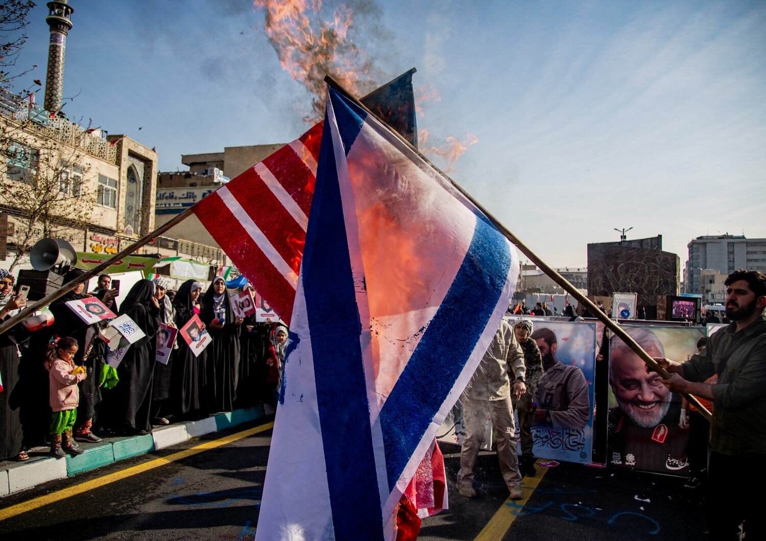 All'ombra di Gaza l'Iran celebra 45 anni di ayatollah