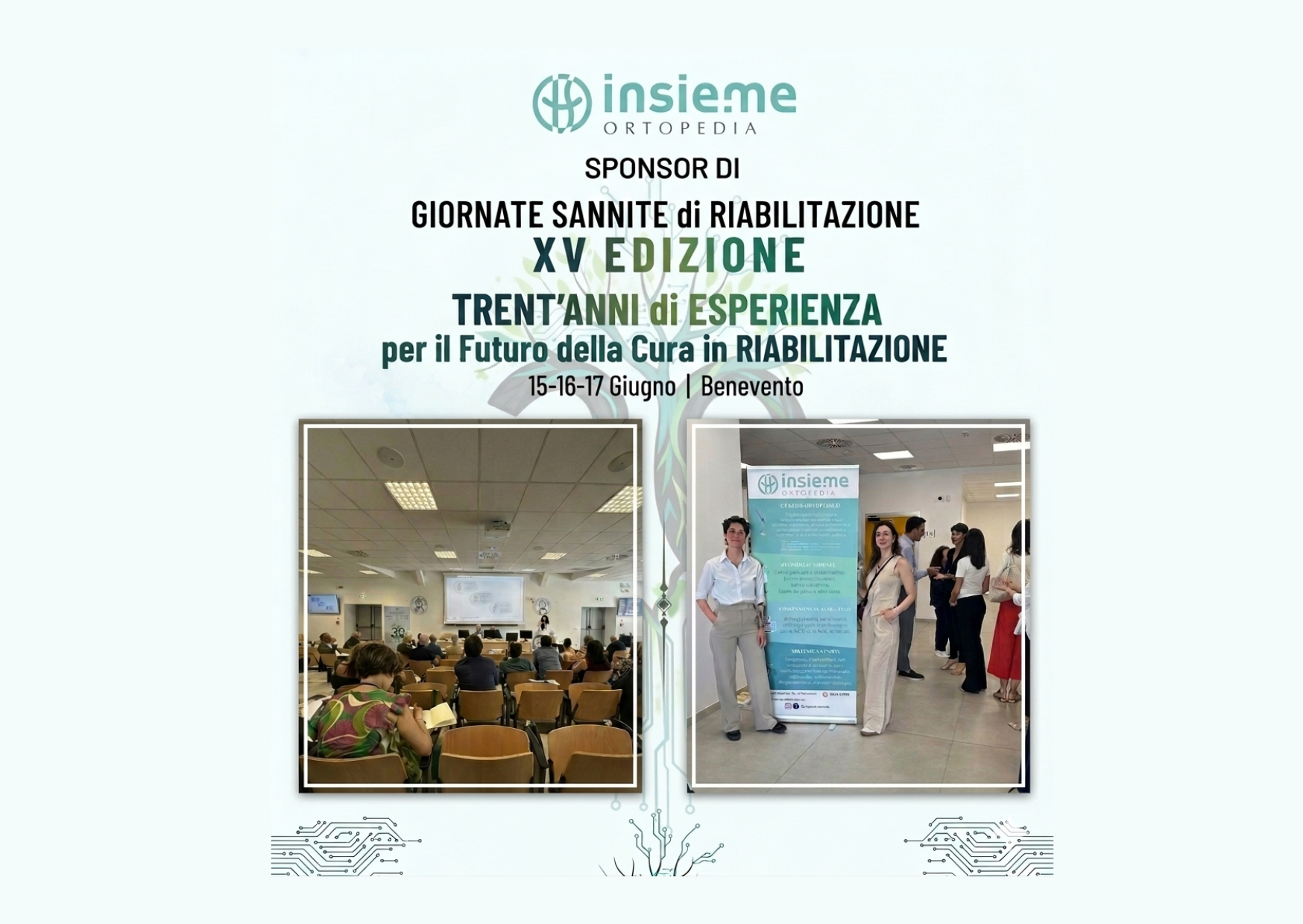 Tra innovazione e umanità: Ortopedia Insieme alla XV edizione delle Giornate Sannite di Riabilitazione Tra innovazione e umanità: Ortopedia Insieme alla XV edizione delle Giornate Sannite di Riabilitazione
