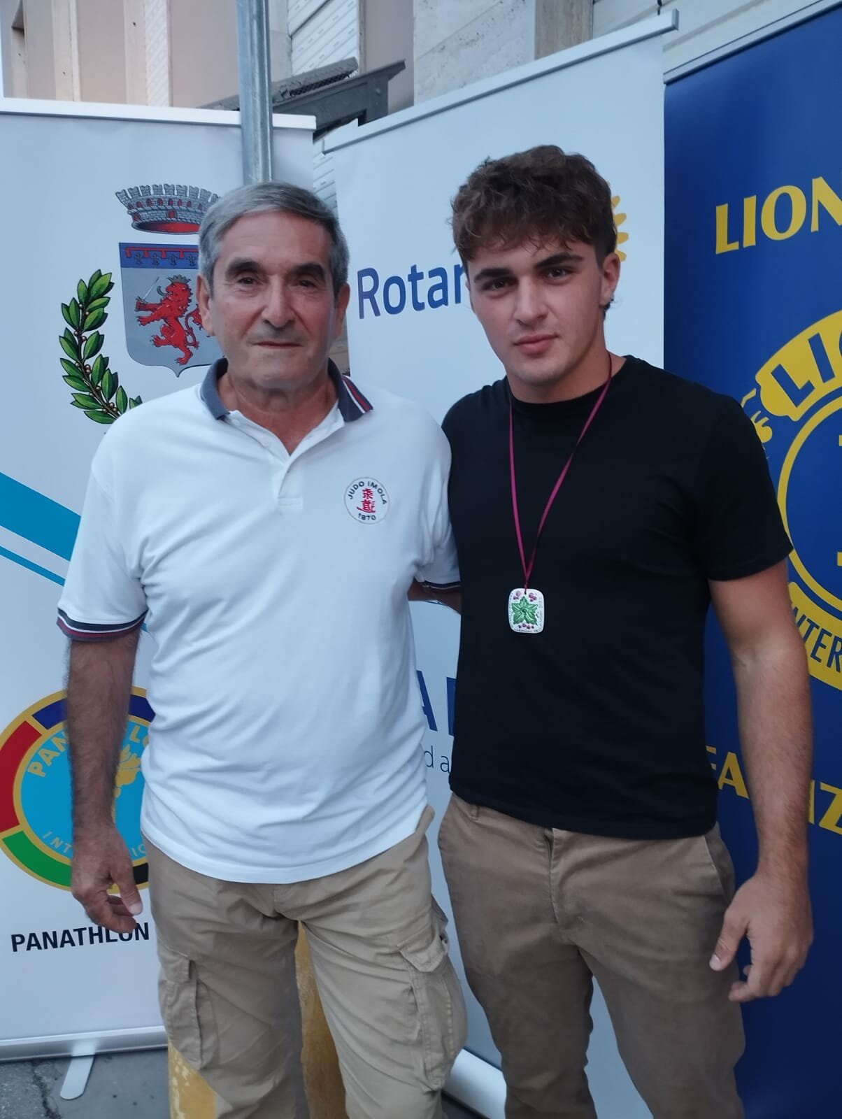 MATTIA ROSSI PREMIATO A FAENZA "CAMPIONE DELLO SPORT"