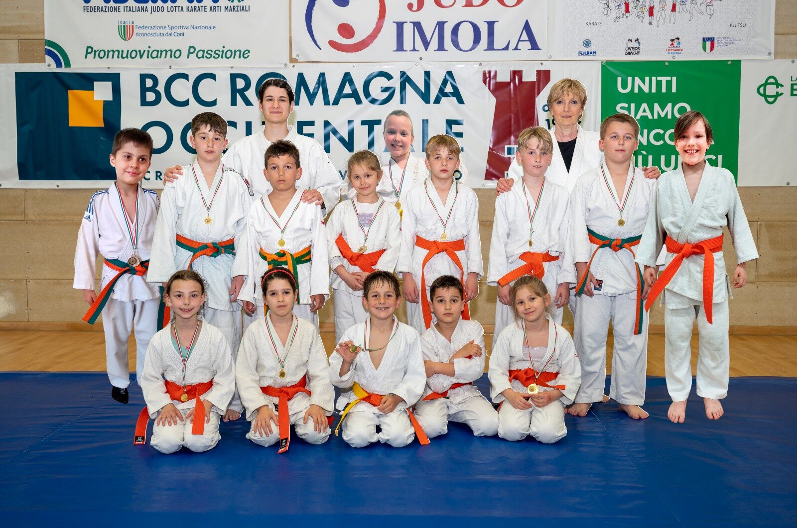 JUDO IMOLA BAMBINI E FANCIULLI AL CRITERIUM DI GAMBETTOLA