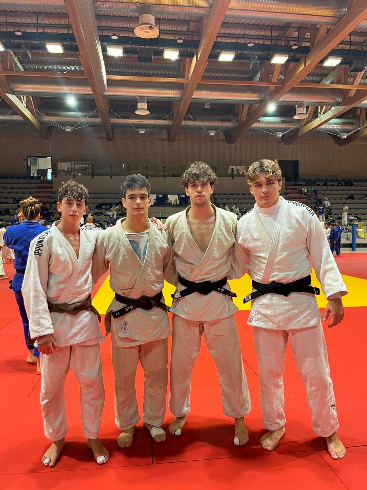 Alessio, Gregorio, Nico e Mattia a Lignano per il 21° Stage Internazionale di Judo