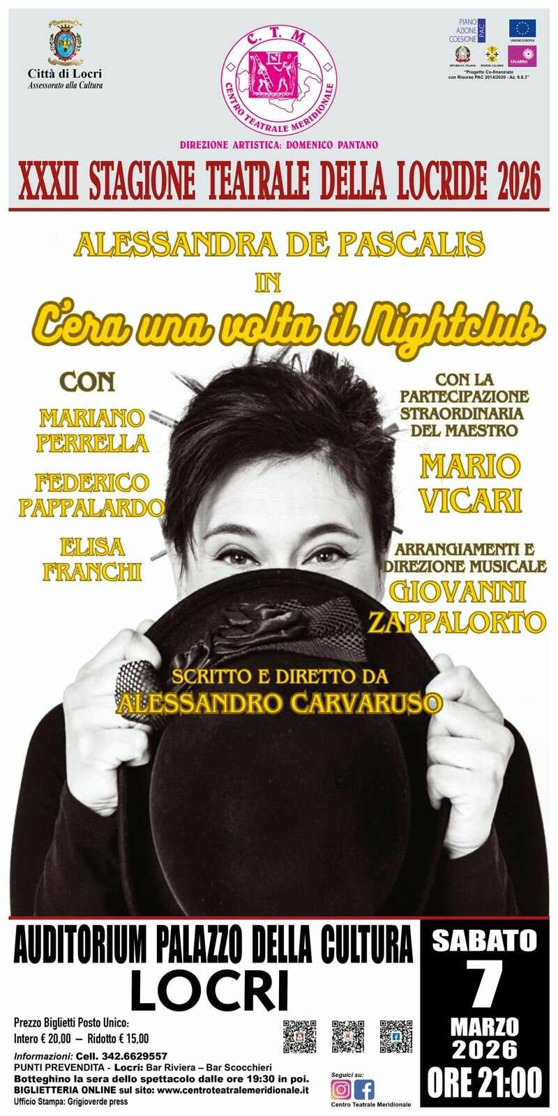 C’era una volta il Night: teatro musicale a Locri