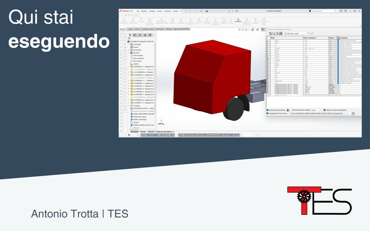 Progetto parametrico: quando il CAD non basta più