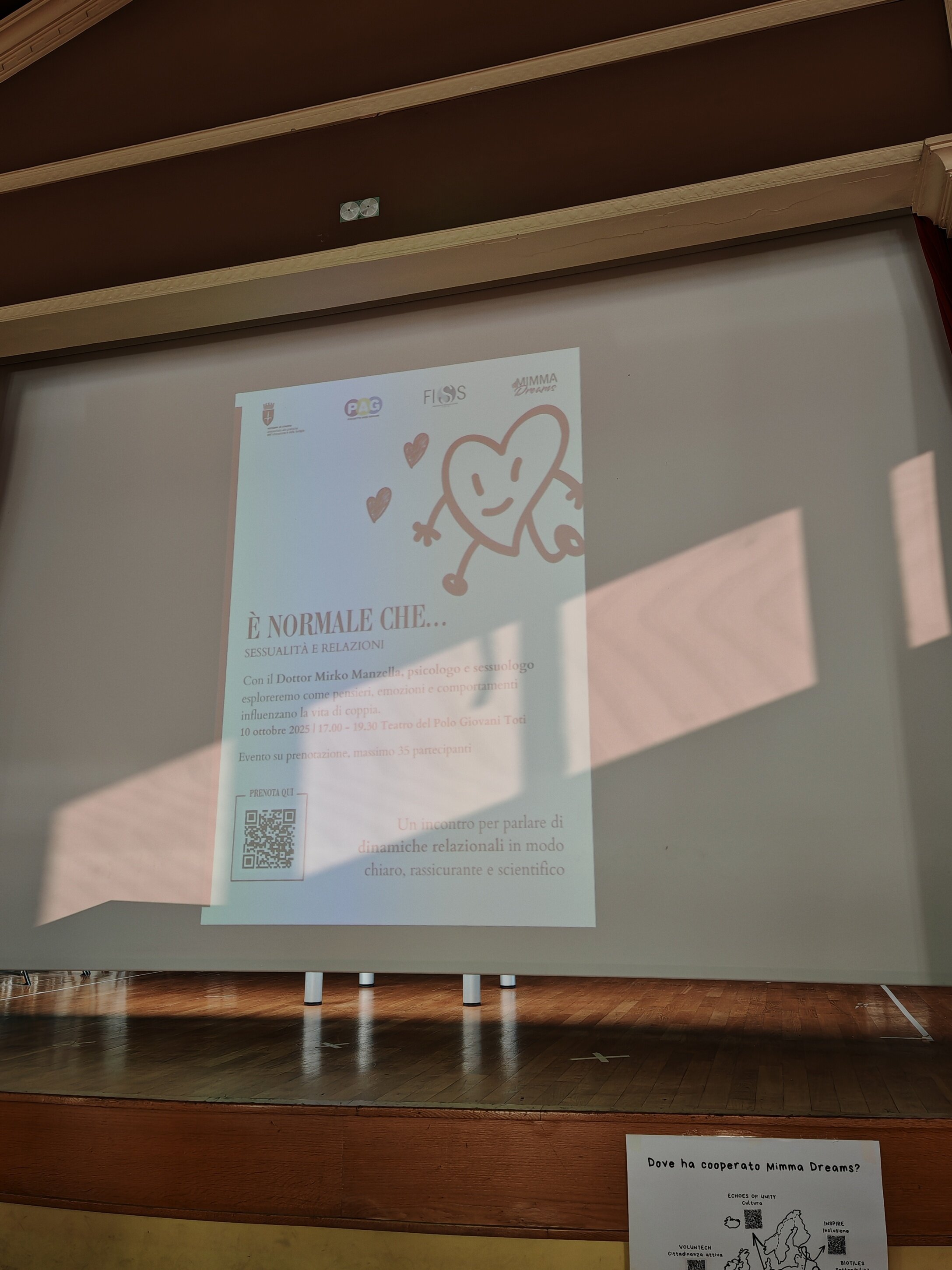 Evento “E’ normale che... Sessualità e Relazioni”