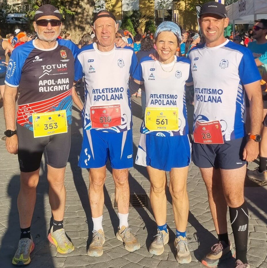🏔️ Apol-Ana disfruta del Trail Aparium Reconco en Biar