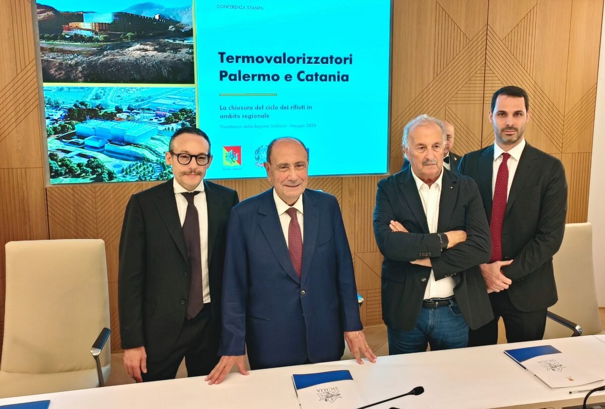Termovalorizzatori Palermo e Catania: indicata la conclusione dei lavori a settembre 2028